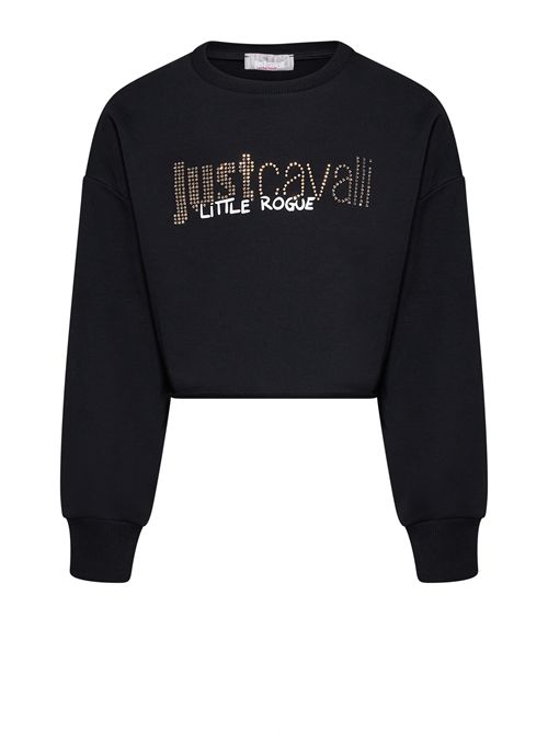 Felpa logo JUST CAVALLI | JGP26174NERO